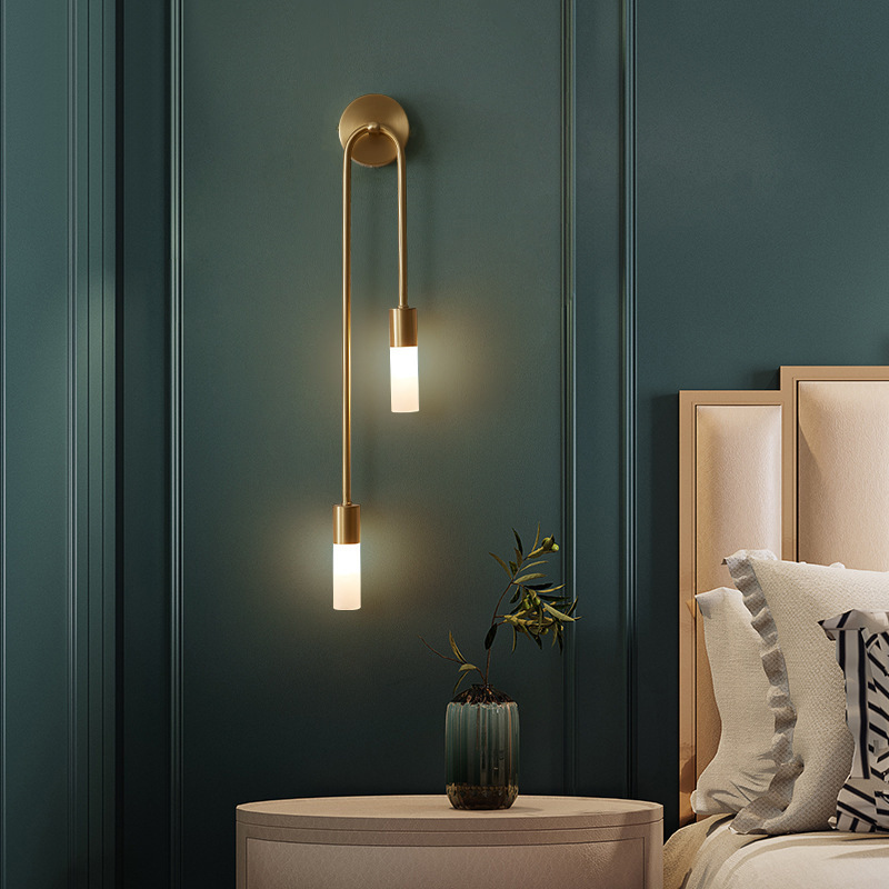 Led Lighting Wall Decor - 레트로 배경 거실 통로 침실 램프