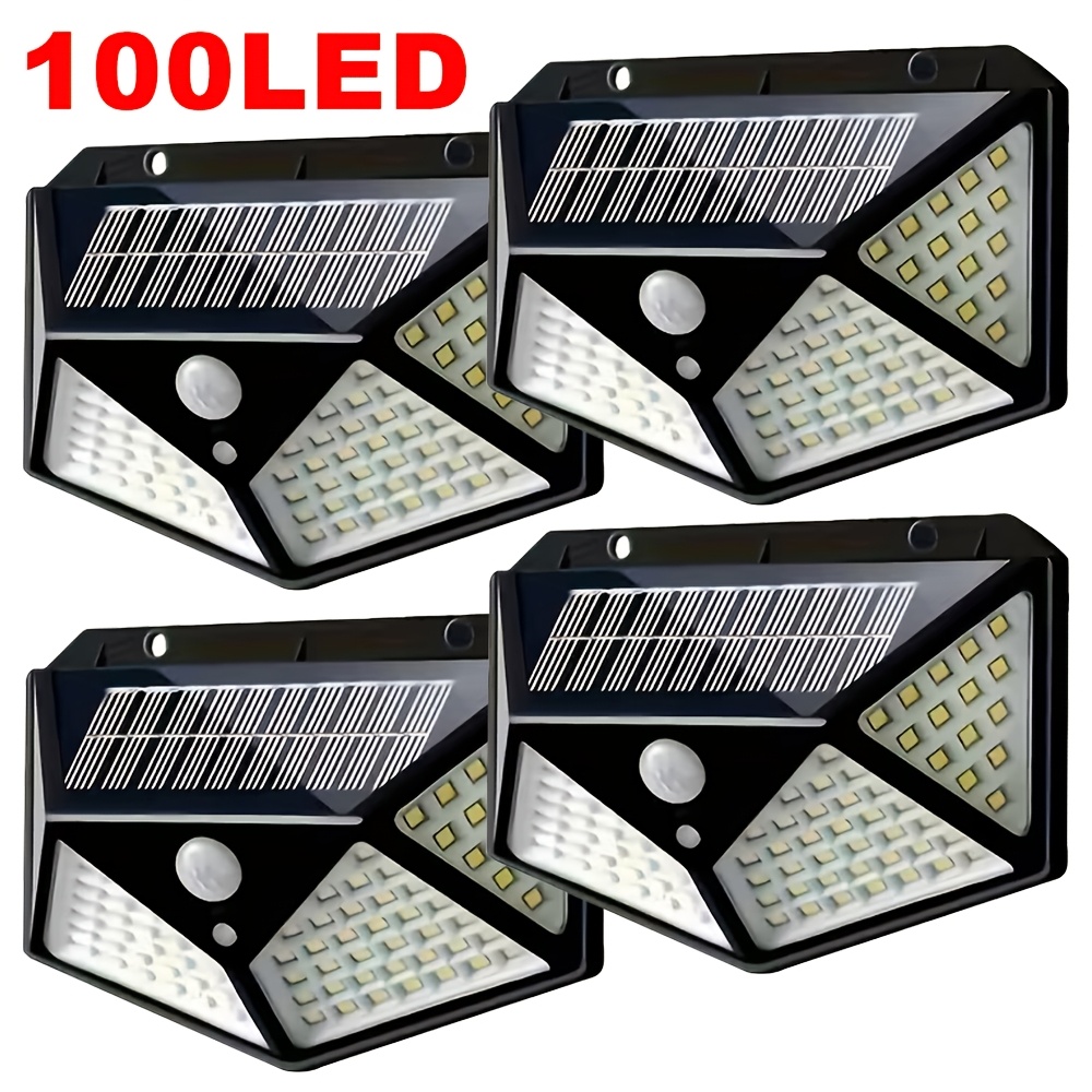 Lighting Decoration Outdoor - 100LED 야외 태양광 정원등, 모션 센서