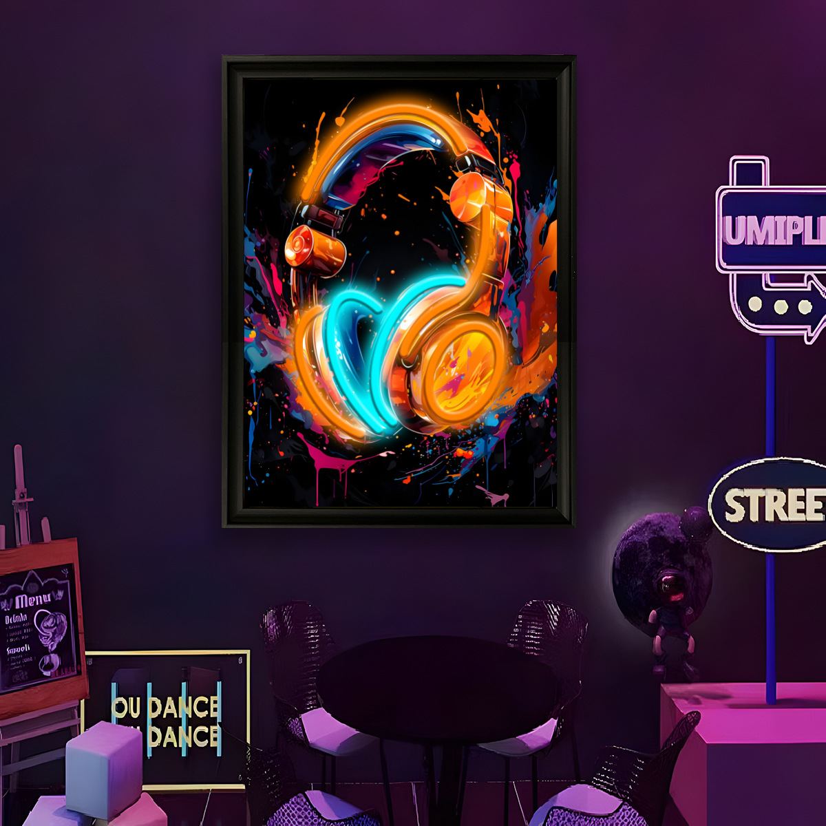 USB 전원 LED 네온 라이트 재미있는 벽화 아트 포 - Led Lighting Wall Decor 리뷰 및 가격