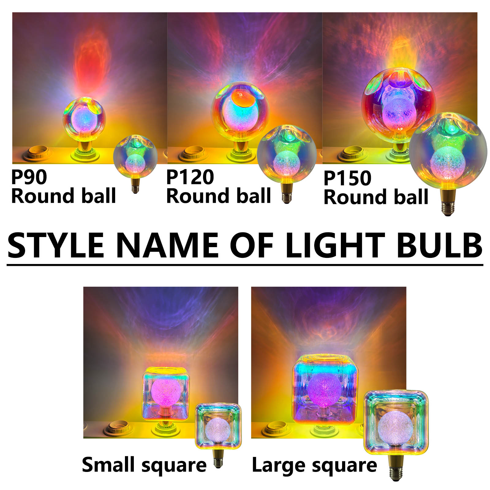 E27 P90 P120 P150 라운드 볼 LED 전구 - Lighting Decor Bedroom 리뷰 및 가격