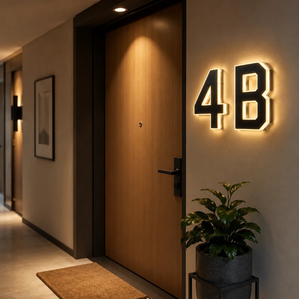태양광 LED 집 번호 표시등 방수 라이트 센서 주소판 - Decor Lighting Address 리뷰 및 가격