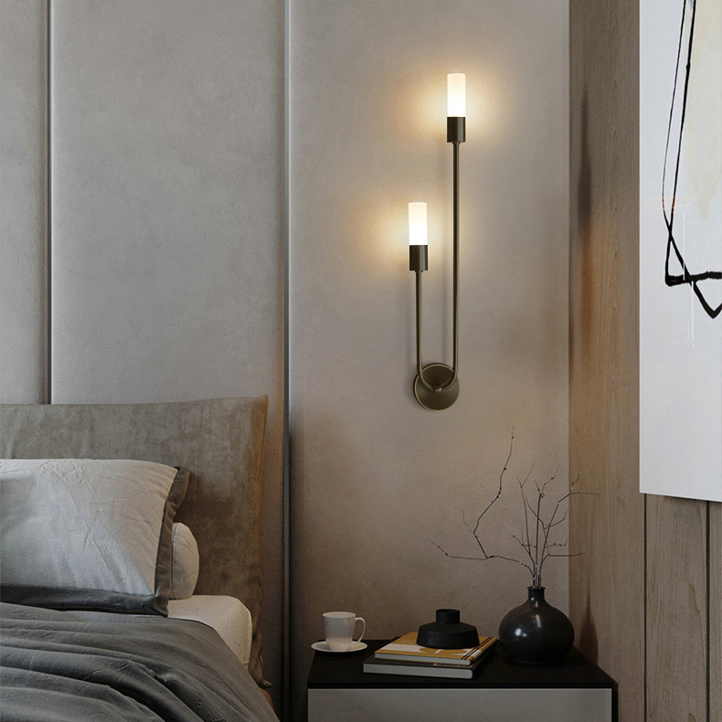 레트로 배경 거실 통로 침실 램프 침대 옆 북유럽풍 창 - Led Lighting Wall Decor 리뷰 및 가격