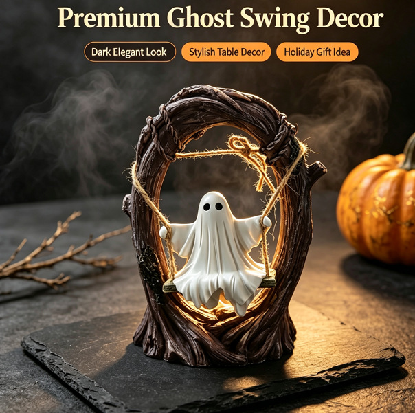 핫세일 신상 할로윈 임프 장식품 스윙 고스트 홈 데코레 - Decor Lighting Sales 리뷰 및 가격