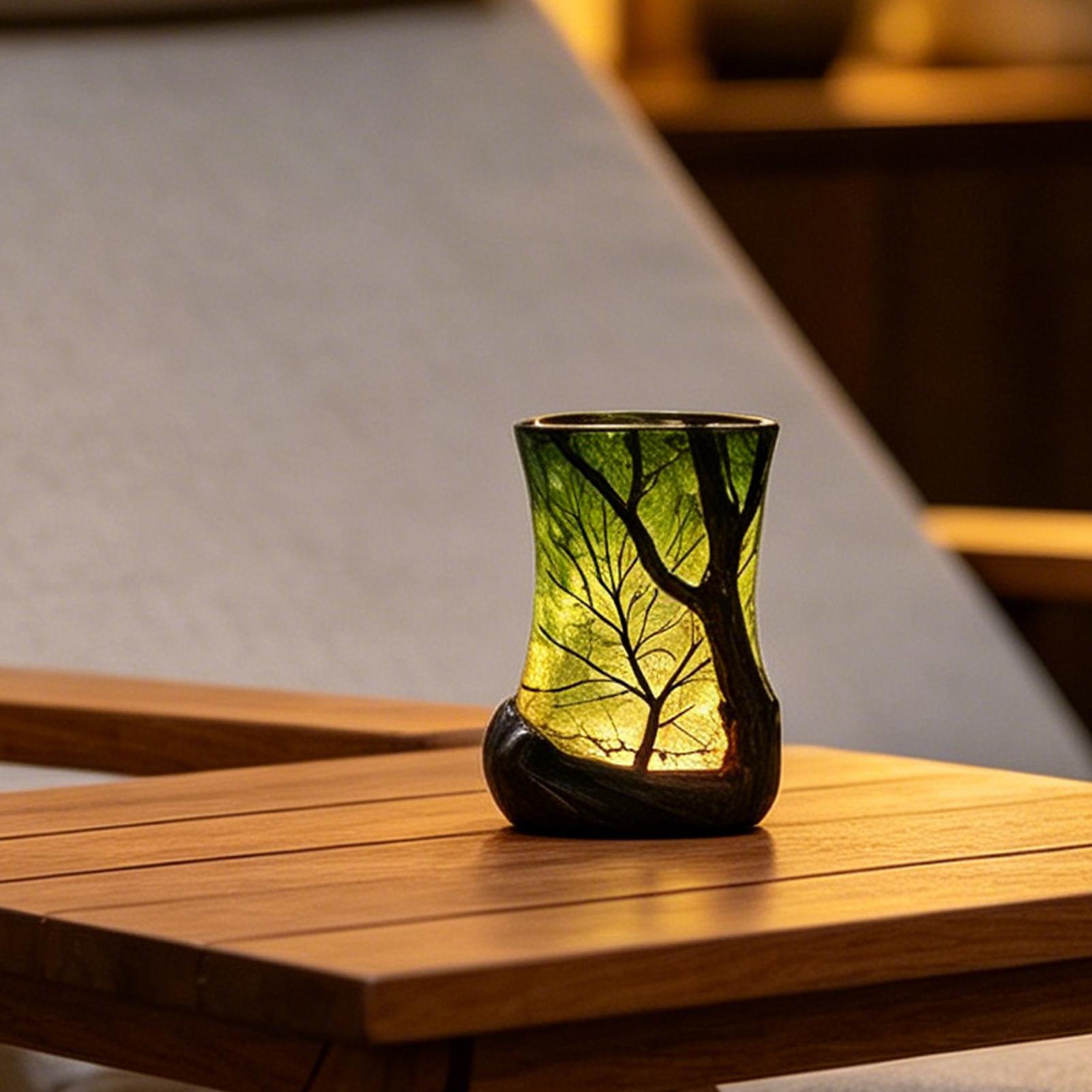 침대 옆 테이블 램프 숲 모양 야간 조명, 가정, 사무 - Lighting Decor Bedroom 리뷰 및 가격
