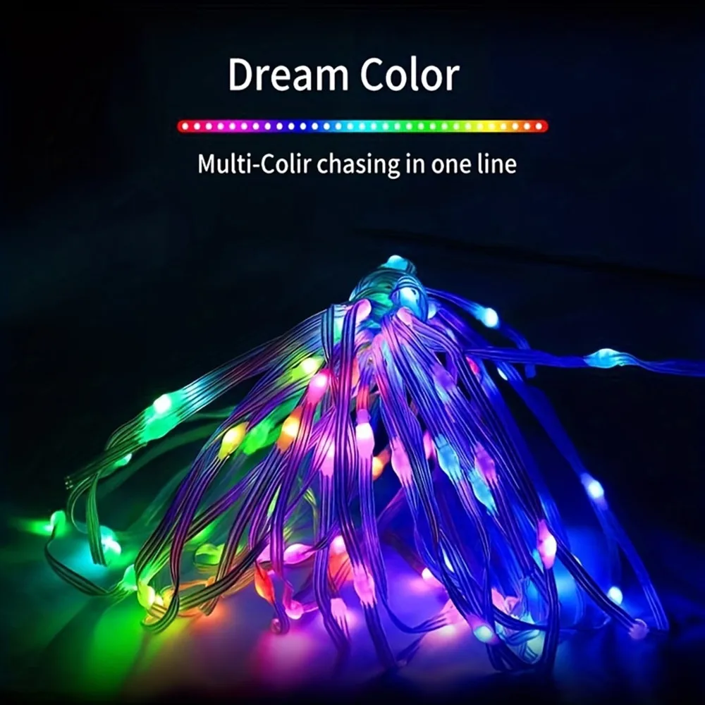 WS2812 LED 스트링 라이트 USB 5V 스마트  - Decor Lighting Address 리뷰 및 가격