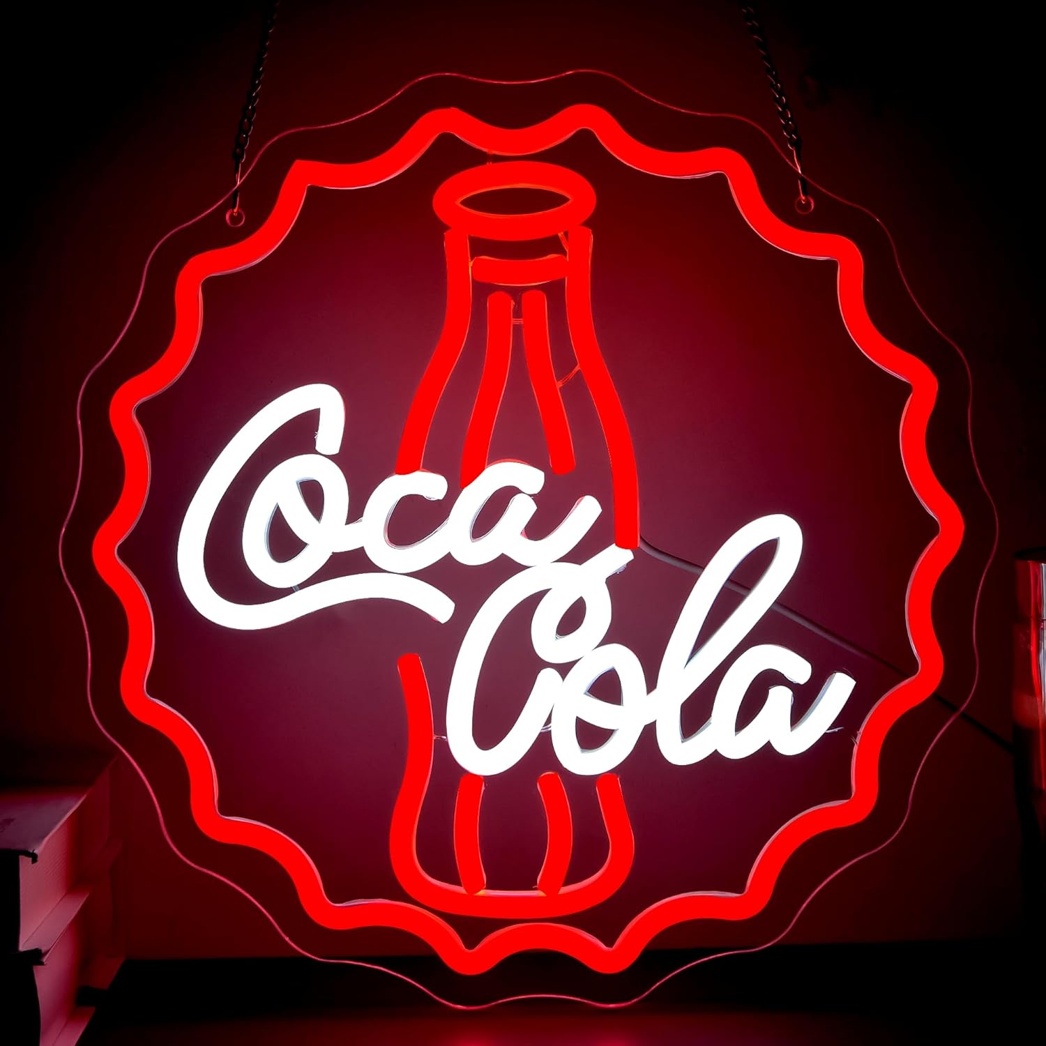 콜라 네온 사인 아트 벽 조명 USB LED 네온 라이 - Led Lighting Wall Decor 리뷰 및 가격