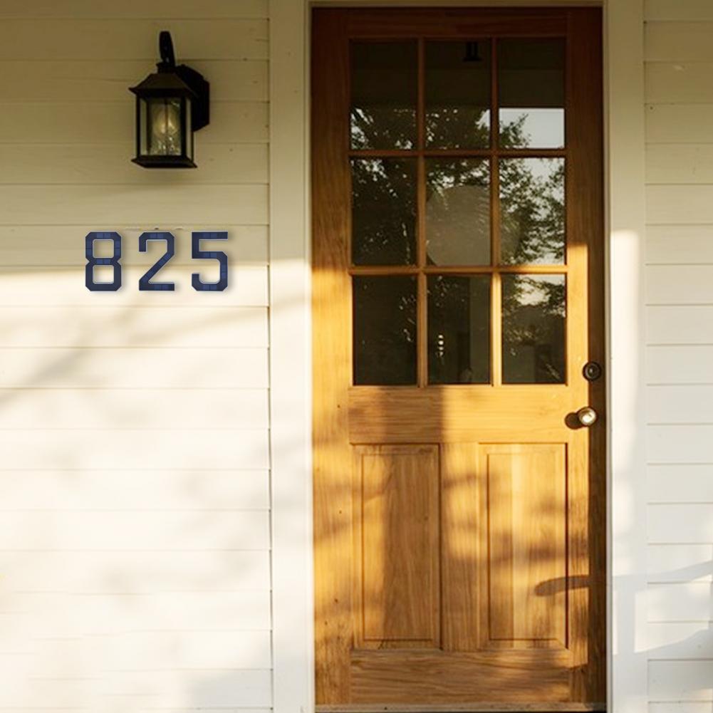 태양광 주소 번호 표시판, LED 조명 A-D 글자 및 - Decor Lighting Address 리뷰 및 가격