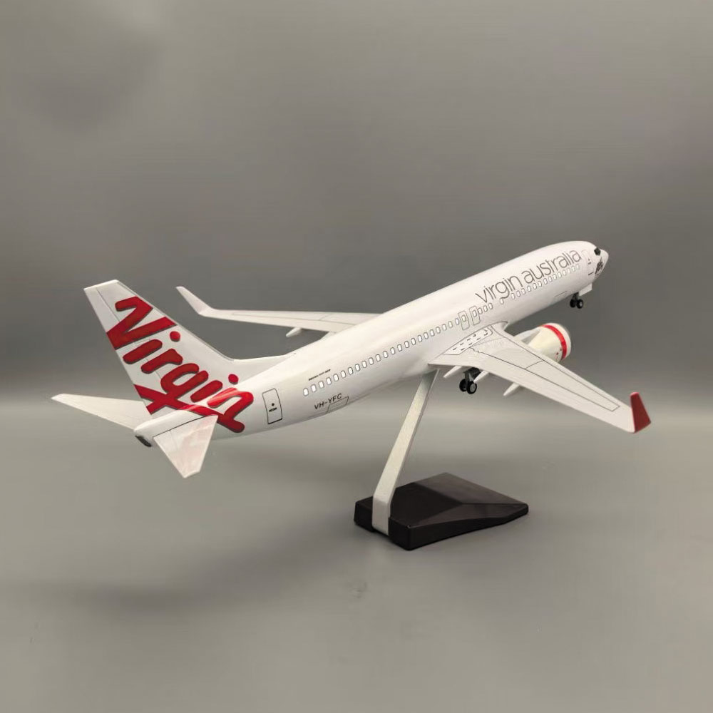 47cm 비행기 모델 키트 B737-800 버진 오스트 - Decor Lighting Australia 리뷰 및 가격