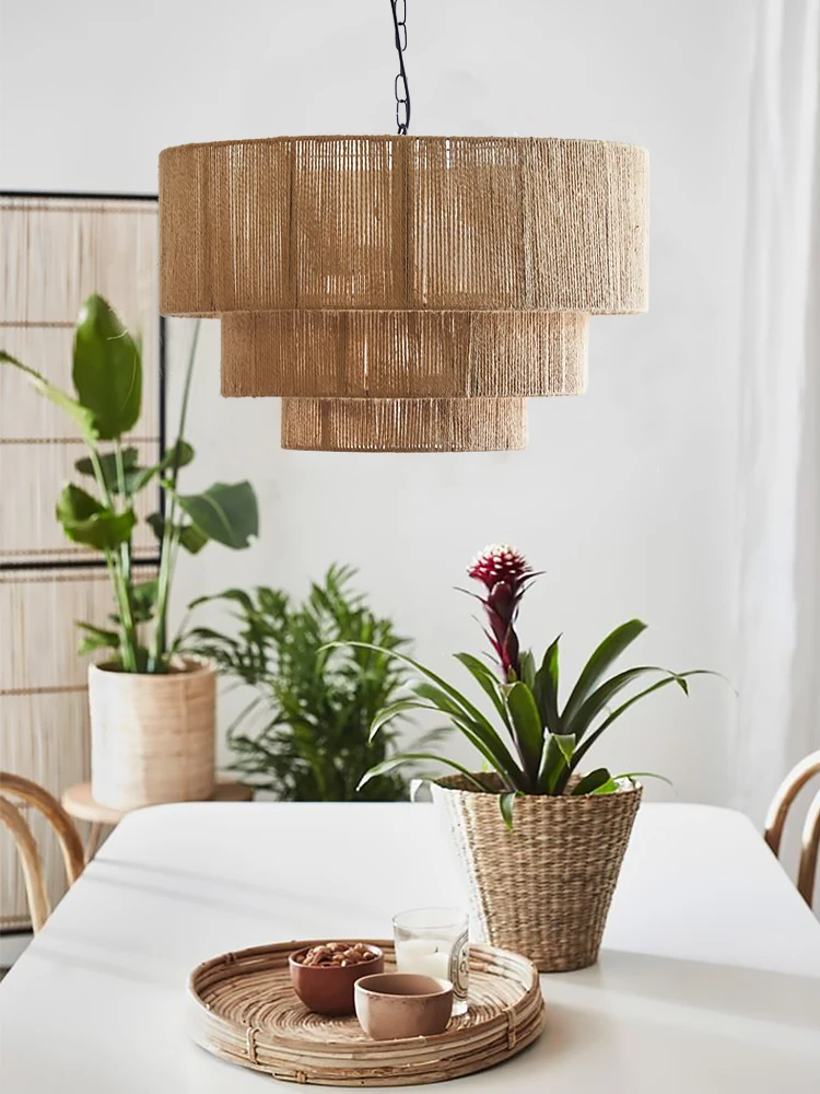 수제 등나무 보헤미안 복고풍 샹들리에 크리 에이 티브  - Decor Lighting Australia 리뷰 및 가격