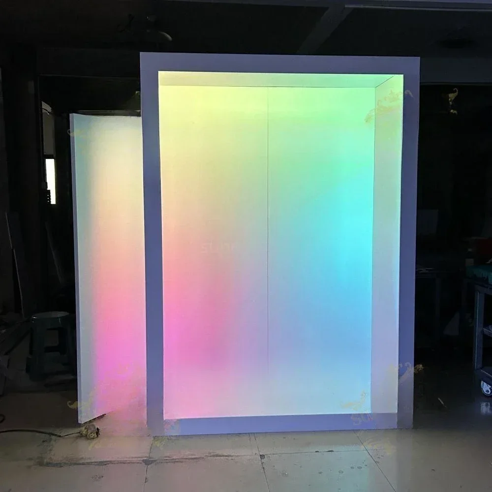 결혼식 사진 장식 PVC 잡지 사진 부스 상자 배경 이 - Lighting And Decor Magazine 리뷰 및 가격