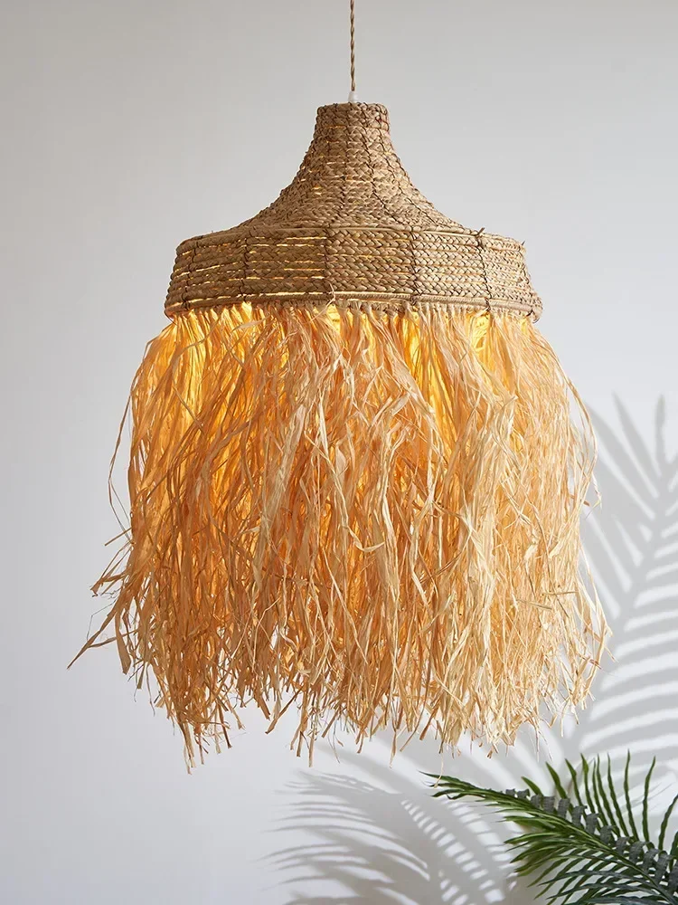 수공예 라탄 풀 펜던트 램프 와비사비 자연 스타일 태국 - Decor Lighting Australia 리뷰 및 가격
