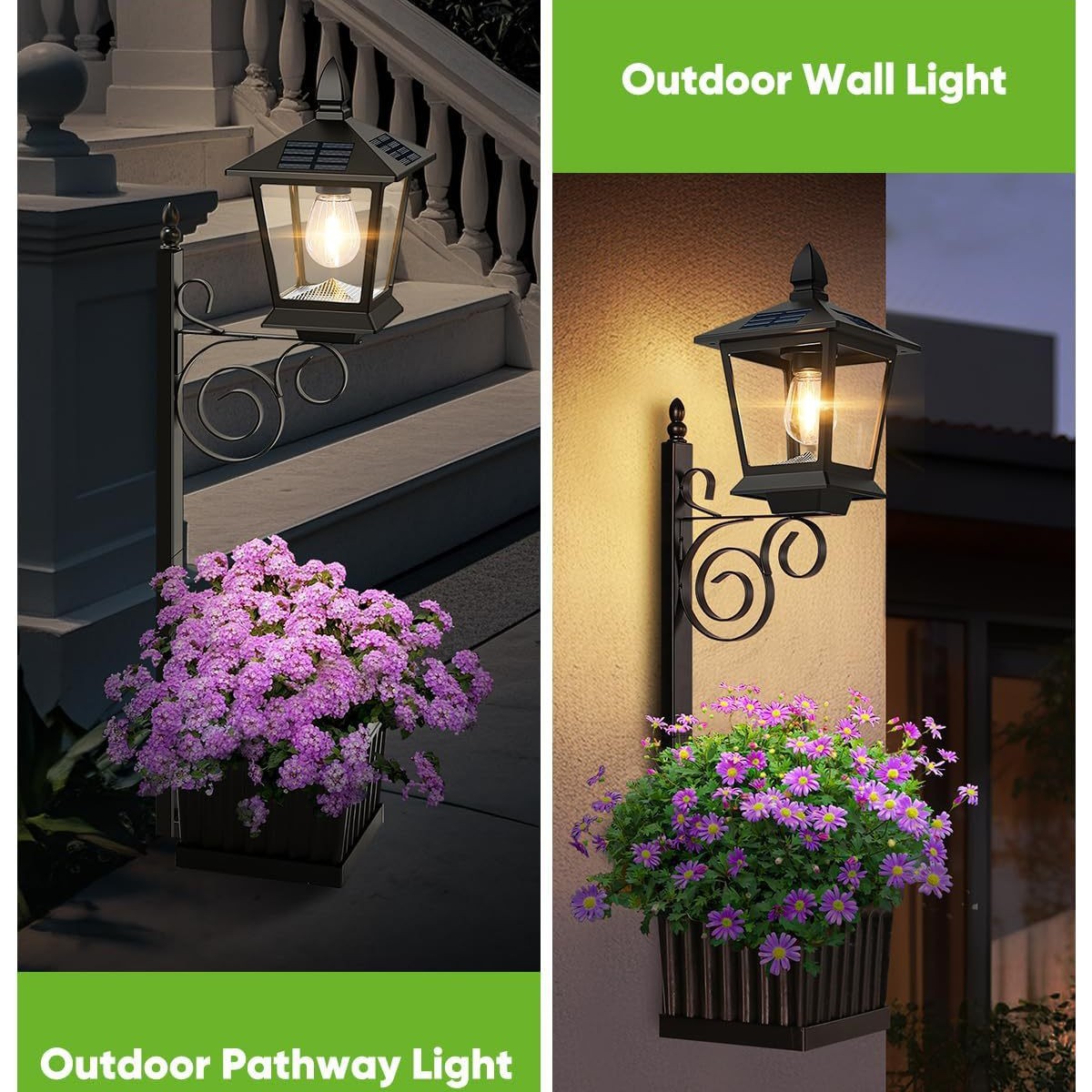 2 in 1 태양광 화분 램프 방수 따뜻한 백색 야외  - Lighting Decoration Outdoor 리뷰 및 가격