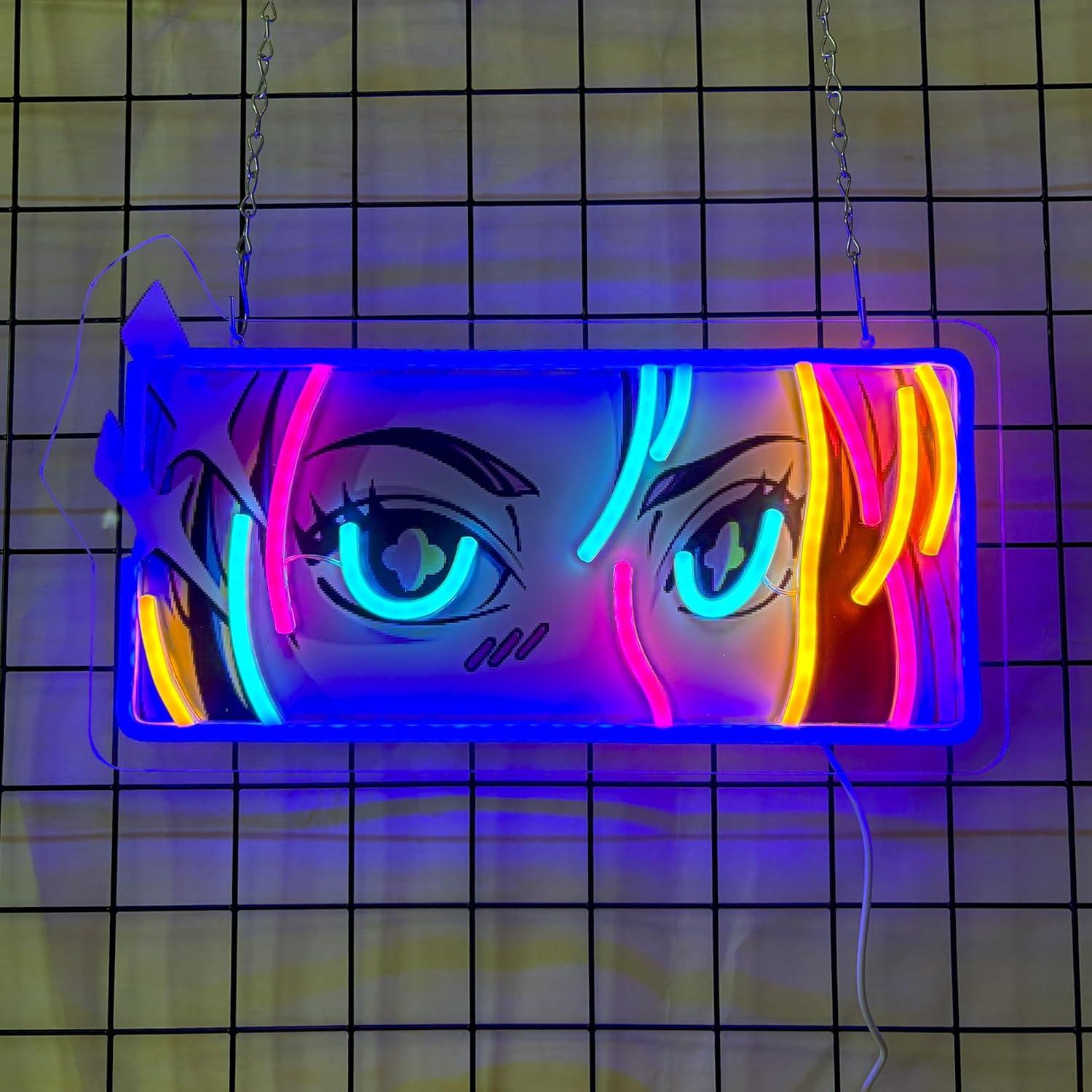 열정적인 눈빛 네온사인 USB 디밍 가능 LED 조명  - Led Lighting Wall Decor 리뷰 및 가격
