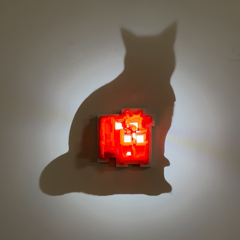 드롭쉬핑 3D 라이트 섀도우 무드등, 인터랙티브 무드등 - Led Lighting Wall Decor 리뷰 및 가격
