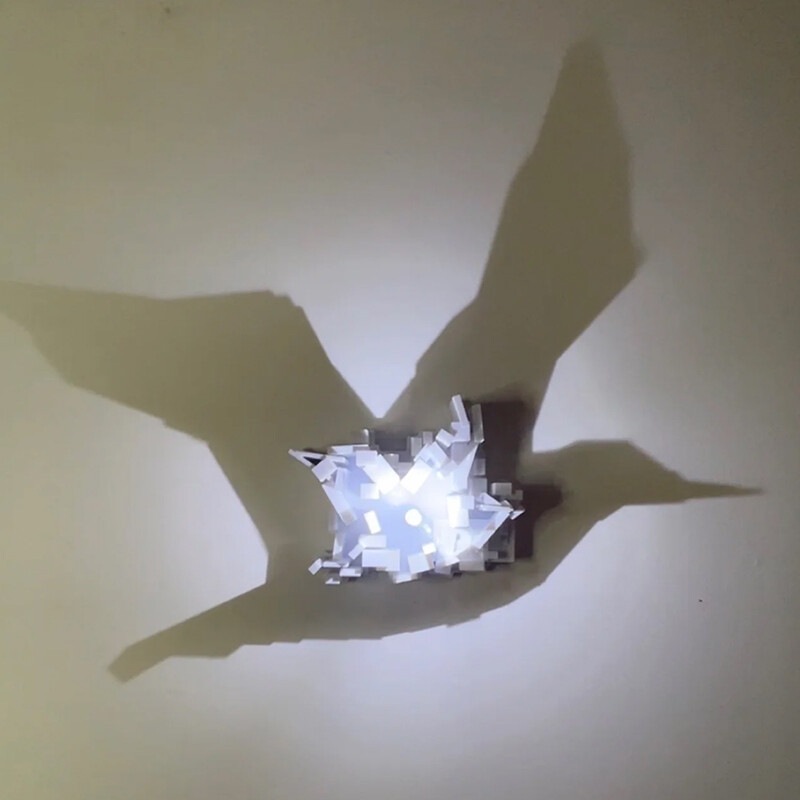 드롭쉬핑 3D 라이트 섀도우 무드등, 인터랙티브 무드등 - Led Lighting Wall Decor 리뷰 및 가격
