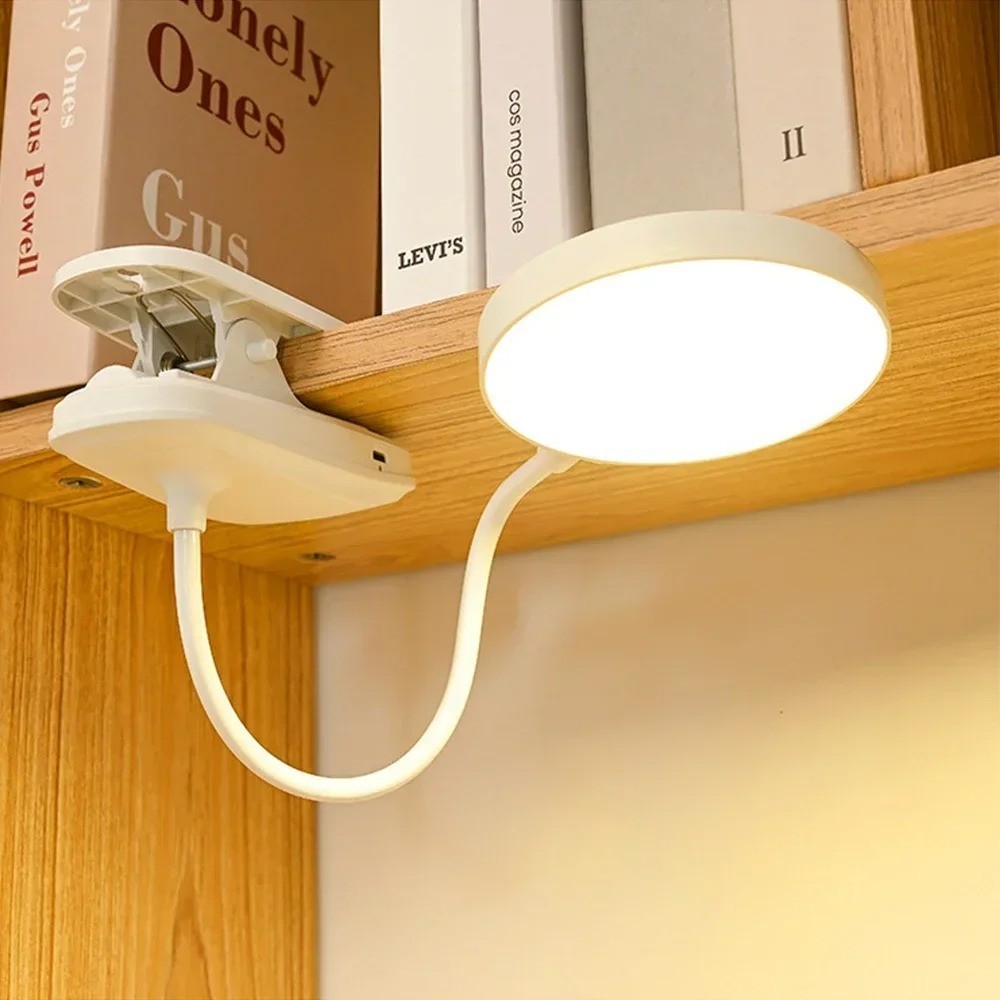 휴대용 USB 충전식 클립형 책상 램프 3가지 색온도  - Office Lighting Decor 리뷰 및 가격