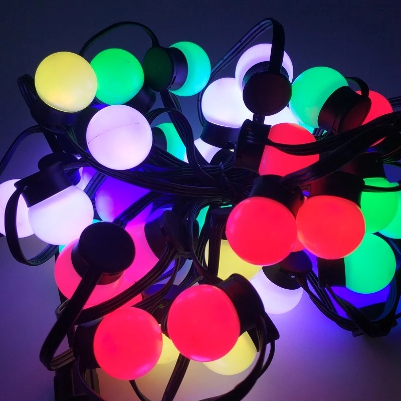 50 노드 주소 지정 가능한 스마트 픽셀 전구 RGB  - Decor Lighting Address 리뷰 및 가격