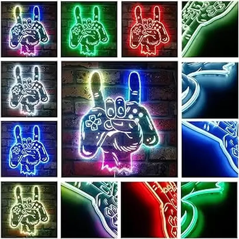 개인 맞춤형 주소 조명 LED 집 번호 표지판 조명 각 - Decor Lighting Address 리뷰 및 가격