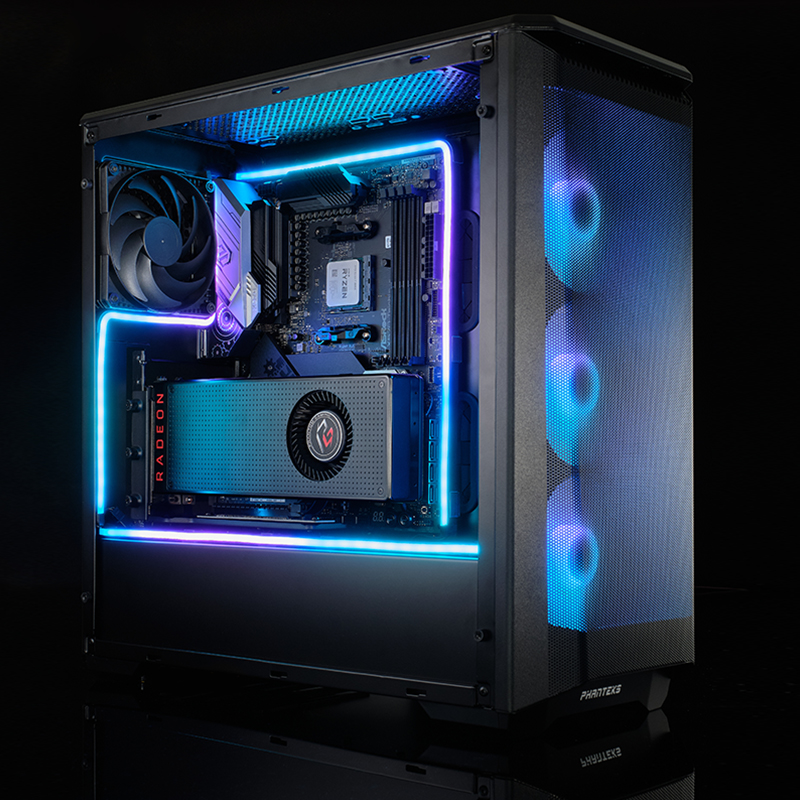 PHANTEKS M5 디지털 RGB 네온 LED 키트  - Decor Lighting Address 리뷰 및 가격