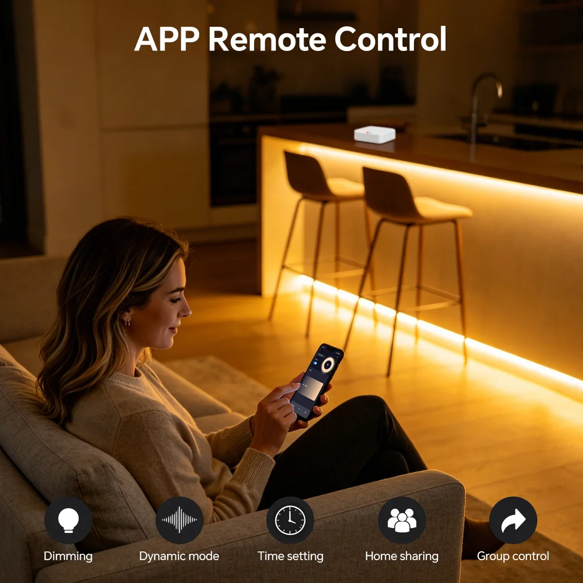 Zigbee 3.0 24V 네온 LED 스트립 라이트  - Kitchen Decor Lighting 리뷰 및 가격