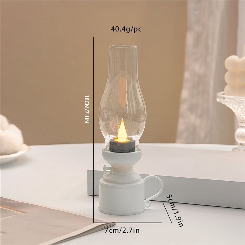 핫세일-전자 양초 LED 램프 랜턴 배터리 작동식 장식 - Decor Lighting Sales 리뷰 및 가격