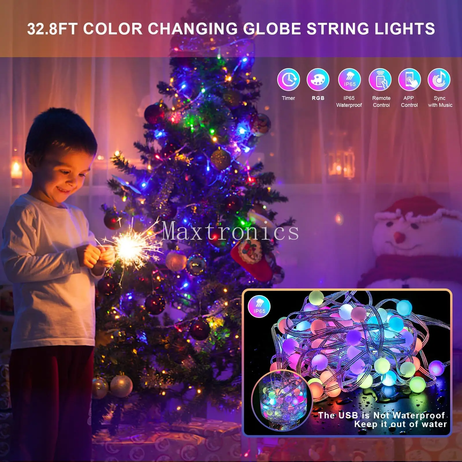 스마트 4 스타일 RGB WS2812B LED 요정 조 - Decor Lighting Address 리뷰 및 가격
